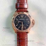Swiss Replica Panerai Luminor Marina 8 Days PAM00511 Rose Gold Case P5000 Automatic Watch For Sale